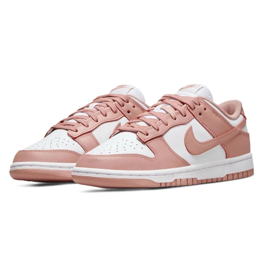 Nike Women's Dunk Low Shoes Rose Whisper Pink White DD1503-118 - Women's 8.5